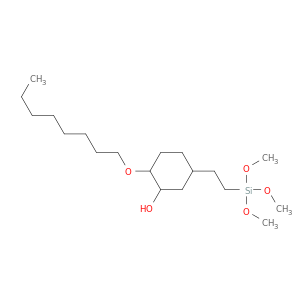 Cyclohexanol, 2-(octyloxy)-5-[2-(trimethoxysilyl)ethyl]-