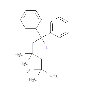 Lithium, (3,3,5,5-tetramethyl-1,1-diphenylhexyl)-