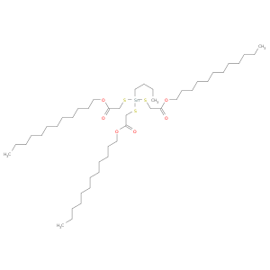 8-oxa-3,5-二烷-4-苯甲酸,4-丁基-4-[[2-(十二烷氧基)-2-氧乙基]硫代]-7-氧代,十二烷基酯