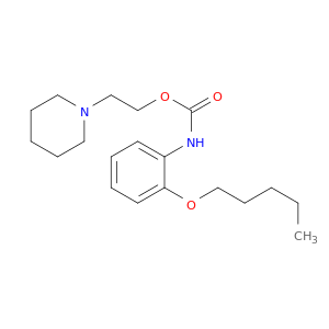 Carbamic acid, [2-(pentyloxy)phenyl]-, 2-(1-piperidinyl)ethyl ester