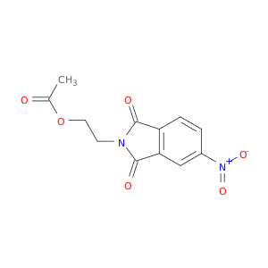 1H-Isoindole-1,3(2H)-dione, 2-[2-(acetyloxy)ethyl]-5-nitro-