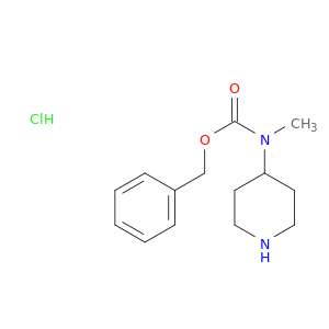 Benzyl methyl(piperidin-4-yl)carbamate hydrochloride