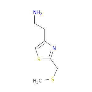 (2-{2-[(Methylthio)methyl]-1,3-thiazol-4-yl}ethyl)amine
