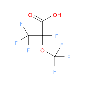 Propanoic acid, 2,3,3,3-tetrafluoro-2-(trifluoromethoxy)-