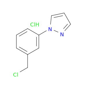 1-[3-(氯甲基)苯基]-1H-吡唑盐酸盐