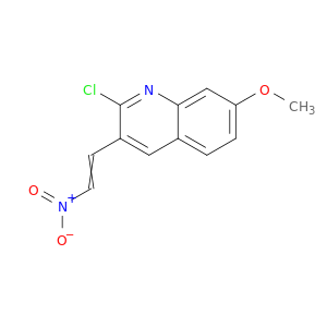 E-2-CHLORO-7-METHOXY3-(2-NITRO)VINYLQUINOLINE