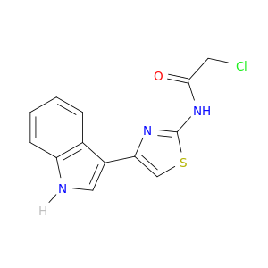 Acetamide,2-chloro-N-[4-(1H-indol-3-yl)-2-thiazolyl]-