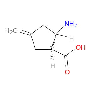 Cyclopentanecarboxylicacid, 2-amino-4-methylene-, (1S,2S)-