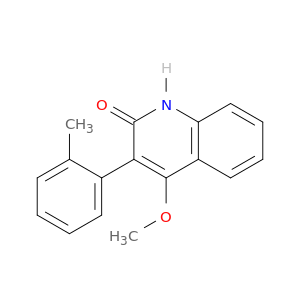 2(1H)-Quinolinone, 4-methoxy-3-(2-methylphenyl)-