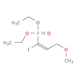 Phosphonic acid, [(1E)-1-iodo-3-methoxy-1-propenyl]-, diethyl ester