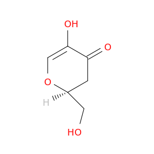 4H-Pyran-4-one, 2,3-dihydro-5-hydroxy-2-(hydroxymethyl)-, (2S)-