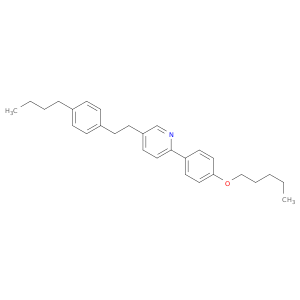 Pyridine, 5-[2-(4-butylphenyl)ethyl]-2-[4-(pentyloxy)phenyl]-