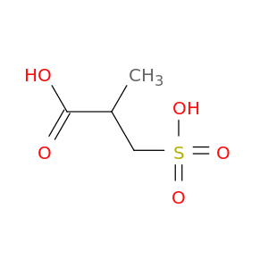 Propanoic acid, 2-methyl-3-sulfo-