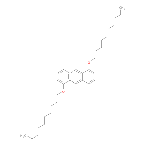 Anthracene, 1,5-bis(decyloxy)-