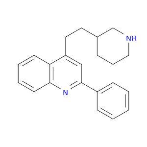 2-PHENYL-4-(2-(PIPERIDIN-3-YL)ETHYL)-QUINOLINE