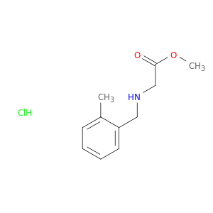 Methyl 2-{[(2-Methylphenyl)methyl]amino}acetate Hydrochloride