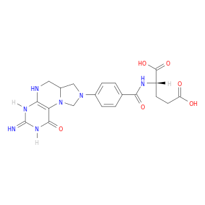N-[4-(3-氨基-1,2,5,6,6a,7-六氢-1-氧代咪唑并[1,5-f]蝶啶-8(9H)-基)苯甲酰基]-L-谷氨酸