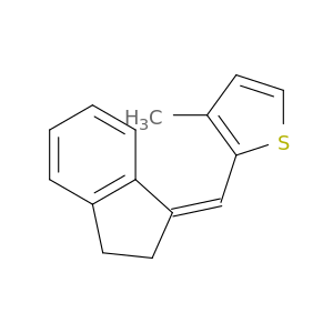 Thiophene, 2-[(Z)-(2,3-dihydro-1H-inden-1-ylidene)methyl]-3-methyl-