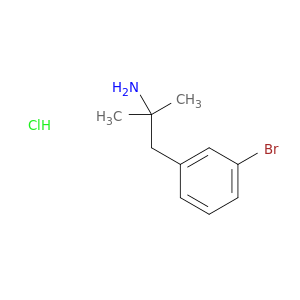 1-(3-bromophenyl)-2-methylpropan-2-amine hydrochloride
