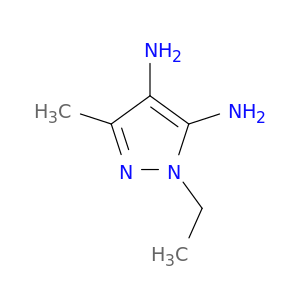 1H-Pyrazole-4,5-diamine, 1-ethyl-3-methyl-