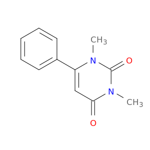 2,4(1H,3H)-Pyrimidinedione, 1,3-dimethyl-6-phenyl-