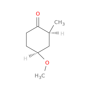 Cyclohexanone, 4-methoxy-2-methyl-, cis-