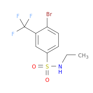 N-乙基-4-溴-3-三氟甲基苯磺酰胺