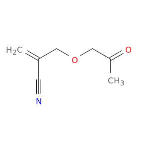 2-[(2-OXOPROPOXY)METHYL]-2-PROPENENITRILE