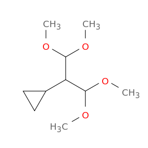 Cyclopropane, [1-(dimethoxymethyl)-2,2-dimethoxyethyl]-