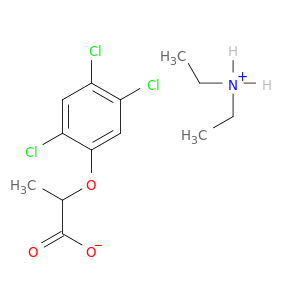 丙酸,2-(2,4,5-三氯苯氧基)-,CPOMD。用N-乙基乙胺(1：1)