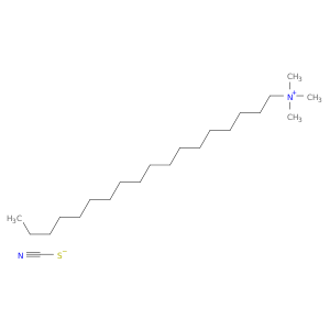 1-Octadecanaminium, N,N,N-trimethyl-, thiocyanate