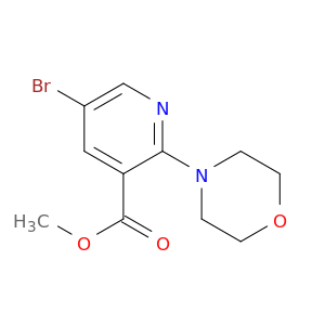 Methyl 5-bromo-2-morpholinonicotinate
