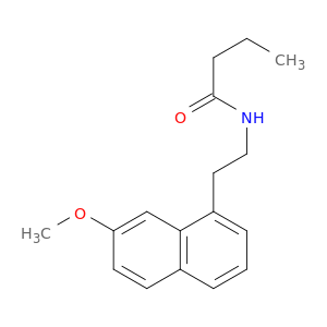 Butanamide,N-[2-(7-methoxy-1-naphthalenyl)ethyl]-