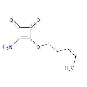 3-Cyclobutene-1,2-dione, 3-amino-4-(pentyloxy)-
