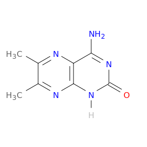 2(1H)-Pteridinone,4-amino-6,7-dimethyl-