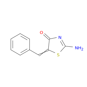 4(5H)-Thiazolone,2-amino-5-(phenylmethylene)-