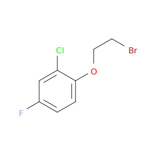 1-(2-溴乙氧基)-2-氯-4-氟苯