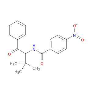 Benzamide, N-(1-benzoyl-2,2-dimethylpropyl)-4-nitro-