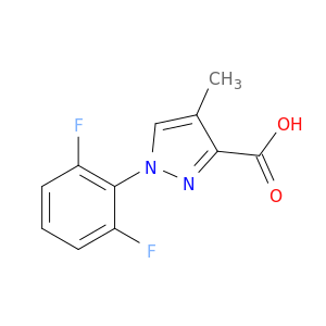 1-(2,6-Difluorophenyl)-4-methyl-1H-pyrazole-3-carboxylic acid