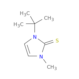 2H-Imidazole-2-thione, 1-(1,1-dimethylethyl)-1,3-dihydro-3-methyl-