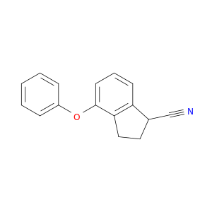 1H-Indene-1-carbonitrile, 2,3-dihydro-4-phenoxy-