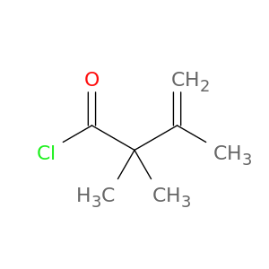 3-Butenoyl chloride, 2,2,3-trimethyl-