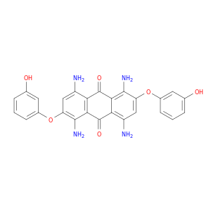 9,10-Anthracenedione, 1,4,5,8-tetraamino-2,6-bis(3-hydroxyphenoxy)-