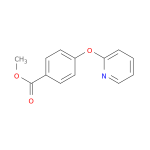 Benzoicacid, 4-(2-pyridinyloxy)-, methyl ester