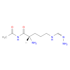 Pentanamide, N-acetyl-2-amino-5-[(aminoiminomethyl)amino]-, (S)-