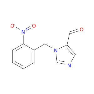 3-(2-NITRO-BENZYL)-3H-IMIDAZOLE-4-CARBALDEHYDE