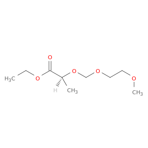 Propanoic acid, 2-[(2-methoxyethoxy)methoxy]-, ethyl ester, (S)-