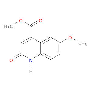 4-Quinolinecarboxylic acid, 1,2-dihydro-6-methoxy-2-oxo-, methyl ester
