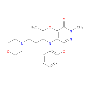 4-ETHOXY-2-METHYL-5-(3-MORPHOLIN-4-YLPROPYL)-2H-PYRIDAZINO[3,4-B][1,4]BENZOXAZIN-3(5H)-ONE