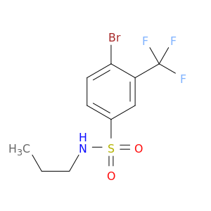 4-Bromo-N-propyl-3-(trifluoromethyl)benzenesulfonamide